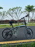 HITO 德国品牌 22寸折叠自行车超轻便携单车男女成人亲子车变速公路车 【22寸】一体轮钛色 晒单实拍图