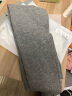 嫚熙（EMXEE）孕妇打底裤春秋裤孕妇托腹安全裤弹力休闲修身怀孕期外穿孕妇裤 浅灰-【轻薄款 适合20℃～25℃】 M 实拍图