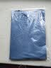 美罗邦（Meloban）100%纯棉长袖t恤男薄款宽松秋衣春秋季纯色打底衫大码上衣服男装 雾蓝色+酒红色【2件装】100%纯棉 4XL【建议175-185斤】 实拍图