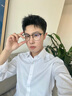 海澜之家（HLA）配眼镜防蓝光近视眼镜 半框钛架可配度数变色镜片男女开学 实拍图