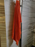 浅野（air kaol）大浴巾男士纯棉女生速干【日本进口】加厚不掉毛高端五星级酒店款 纯棉 胡萝卜橙60*120cm1条 实拍图