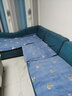 钟爱一生沙发套罩全包全套懒人沙发盖布四季通用贵妃位全包加厚弹力坐垫子 玉米绒 青蓝色 S码(沙发长度90-140cm适用)单人 实拍图