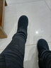 ZHR雪地靴女中筒加绒加厚时尚防滑女靴反绒牛皮平底棉鞋女学生保暖长毛绒短靴女 P29 黑色（经典款） 38 实拍图