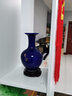 傲世景德镇陶瓷器新中式花瓶工艺品客厅摆件酒柜玄关茶室博古架装饰品 景泰蓝清荷赏瓶+底座 实拍图