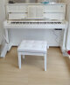 星海钢琴巴赫多夫现代风格立式钢琴家用专业演奏琴 BU-120白色升级款 晒单实拍图