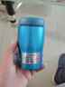 虎牌（TIGER）保温杯MJA-B024不锈钢商务原装进口男女水杯迷你杯口袋杯 水蓝色AB 240ml 实拍图