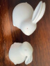 东方泥土 陶瓷新中式现代可爱玉兔一对动物桌面摆件结婚送对象礼品 KH64-15A-2B 母子玉兔【温馨】礼盒装 晒单实拍图