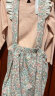 H&M童装女婴套装2件式夏季新款柠檬印花棉质背带套装1179851 浅粉色/花卉 90/52 晒单实拍图