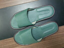 果洛菲（GUOLUOFEI）真皮家居拖鞋男夏季居家室内防滑防水牛皮凉拖鞋软底家用女 实拍图