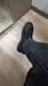 海澜之家HLA男棉鞋休闲男士皮鞋户外工装鞋男款 L578黑色(加绒)45 实拍图
