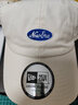 NEW ERA纽亦华椭圆logo软顶棒球帽刺绣简约男女情侣弯檐帽 13792904-白色 OSFM 实拍图