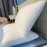 全季酒店同款枕头五星级汉庭酒店专用软枕头维也纳枕头护颈椎助睡 酒店款经典立体舒睡枕中枕一只 实拍图
