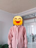 妍莉芬 百搭短外套女装春秋季新款韩版女装宽松风衣短款夹克小香风上衣 粉色 M 实拍图