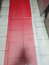轩臣浴室防滑垫厨房卫生间厕所隔水垫pvc塑料防滑地垫洗澡垫子可裁剪 红色120CM宽 4.5MM厚/每米价格(实用性价比高) 实拍图