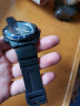 硅胶手表带代用卡西欧AW591/590/5230AWG-M100 101橡胶树脂表链男 黑色-黑扣 表带接口16mm 晒单实拍图