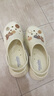斯凯奇（Skechers）洞洞鞋夏季厚底沙滩凉鞋女外穿高级感包头踩屎感多巴胺泡泡鞋 亮黄色/YEL 37 尺码偏大，建议选小一码 实拍图