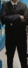 南极人（Nanjiren）西服套装男士商务修身西装男工作职业正装小西服伴郎服装新郎礼服 西服+西裤+衬衫 +领带 2XL 晒单实拍图
