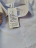 唐号（tanghao）白色长袖衬衫男学院风宽松dk领带衬衣潮流韩版班服毕业衣服衬衫男 白色衬衫+领带 XL 实拍图