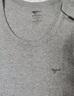 七匹狼秋衣男纯棉抗菌保暖内衣男士秋裤秋冬打底上衣棉毛衫单件线衣线裤 【圆领】浅灰上衣 3XL 推荐体重170-190斤 实拍图