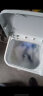 奥克斯（AUX）洗+脱5.0公斤家用小型宿舍单身迷你双桶缸半自动洗脱一体洗衣机HB30P56-98 白色 实拍图