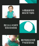 奥秀（OXO）宝宝硅胶围兜儿童围嘴饭兜柔软防水油便携 蓝 实拍图