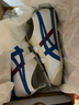 Onitsuka Tiger鬼塚虎休闲大中童鞋男女经典小白鞋MEXICO 66™ BAJA KIDS C4D5Y 白色/蓝色 33.5 实拍图