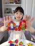 AMOS韩国进口闪光胶画笔儿童手工DIY贺卡制作绘画工具 10色闪光胶-经典色(GCL10B10) 实拍图