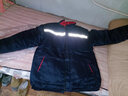 左斯客冬季工作服棉衣男不可拆卸加厚内胆棉服劳保服防寒服车间工程服 藏蓝 短款棉服  带反光条 190   195斤左右 实拍图