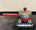 Kitchenart 韩国原装进口汤锅 家用炖锅导热快煮粥红色奶锅煮面锅煮燃气专用 韩国原装进口【1-2人适用】 18cm 实拍图