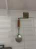 Jidaocook304不锈钢花梨木厨具套装家用锅铲厨房铲勺锅铲家用炒菜铲子 304花梨柄  饭勺 实拍图