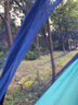 安丹迪（Adandyish）新速开单人蚊帐吊床 户外防蚊虫防侧翻遮阳单人款睡袋吊床 梦幻蓝 实拍图