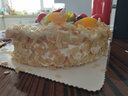 曼恒水果新鲜祝寿蛋糕生日同城配送当天配送定制新鲜蛋糕送爸妈长辈 P款送妈妈蛋糕 8英寸(适合2-4人) 实拍图