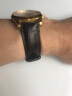 十瑞（SHIRUI）双面鳄鱼皮表带真皮男适用于欧米茄万国江诗丹顿浪琴积家手表带女 棕色棕线-不带表扣 22mm 实拍图