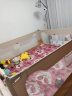 M-CASTLE婴儿床围栏宝宝床上防摔护栏儿童床边防掉床挡板防夹伤无缝防窒息 奶咖 单面装 1.8米 实拍图