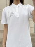珠光莱卡工作服polo定制印字工衣T恤定做衣服文化衫刺绣logo短袖公司工装 白色【B款】 L 实拍图