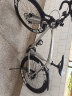 基洛夫公路车自行车700C铝合金弯刀肌肉赛车碟刹学生车竞变速城市男女 银色70圈有标 高配16速 700C 晒单实拍图