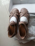 亲情夫人妈妈凉鞋女夏坡跟牛皮软底舒适休闲中老年复古皮凉鞋防滑沙滩鞋 豆沙色 40 实拍图