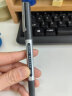 白雪(snowhite)PVR-155品质直液式走珠笔子弹型学生用中性笔签字笔考试专用笔巨能写0.5mm蓝色12支/盒 实拍图