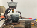 正扬玻璃自动茶具懒人整套磁吸茶壶防烫高档泡茶器功夫杯茶盘套装家用 自动(迎客烟灰)+6色烟灰把 实拍图
