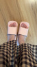 无印良品（MUJI）男女通用 室内用浴室拖鞋 男式女式 洗澡防滑凉鞋一字拖 浅粉色 M 265mm/43码(2.5) 实拍图