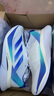 阿迪达斯（adidas）男鞋 ADIZERO ADIOS PRO 4 轻便透湿排汗缓震竞速马拉松碳柱跑鞋 JR1251/闪光蓝/亮柠檬黄/浅薄荷色 42 实拍图