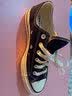 匡威（Converse）【滔搏运动】匡威男鞋女鞋低帮帆布鞋复古系带硫化鞋情侣款黑色 162058C 39 实拍图