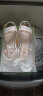 欧雅玲珑坡跟凉鞋女2023夏季新款女鞋子一字扣带高跟鞋厚底配裙子凉皮鞋 98056米色 36 晒单实拍图