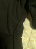 唐狮裤子男秋季新款衣多穿休闲男宽松潮流运动针织束脚裤男士 黑色/加绒款 S 实拍图