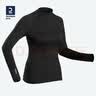 迪卡侬（DECATHLON）保暖内衣套装男速干衣套装户外运动秋衣加绒BL500 女士黑色套装【升级款加绒加厚】 M 实拍图
