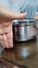 韩式海鲜锅奶锅煮粥熬汤锅可视盖泡面锅拉面锅小火锅 24CM加厚 本色带盖【煮炖熬焖+可视盖】 24cm 实拍图