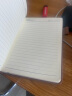 法拉蒙 笔记本本子A5加厚记事本商务羊巴皮面复古笔记本子工作日记本会议记录本办公文具可定制 棕色 晒单实拍图