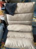 华恺之星 懒人沙发 沙发床可折叠飘窗椅床上靠背椅带腰枕 LZ006米白棉麻 实拍图