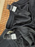 安踏大师腰型动裤丨舒乐商务通勤休闲长裤男士防泼水健身跑步运动裤男 【加绒款-罗纹收口】anta款/黑-4 L /(175) 适合130-150斤 实拍图