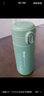 Bluego 保温杯女士高颜值316不锈钢商务简约便携吸管式水杯孕妇老人成人少女学生儿童宝宝随行杯 晨雾绿吸管杯-360ml 实拍图